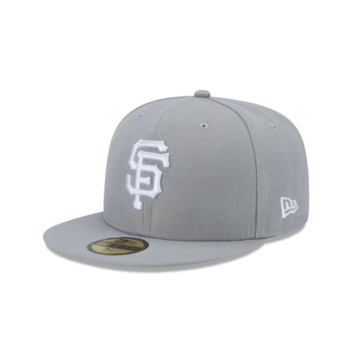 Grey San Francisco Giants Hat - New Era MLB MLB Basic 59FIFTY Fitted Caps USA0719248